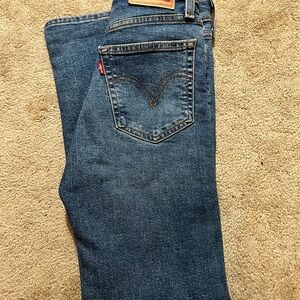 Levi's Women's High Rise Blue Jeans